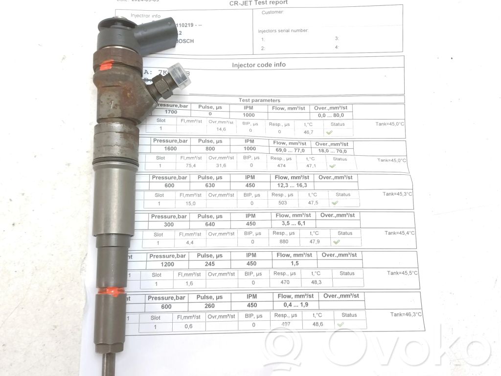 BMW 5 E60 E61 Fuel injector 