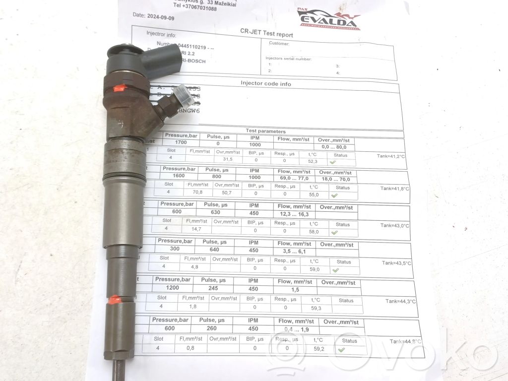 BMW 5 E60 E61 Fuel injector 