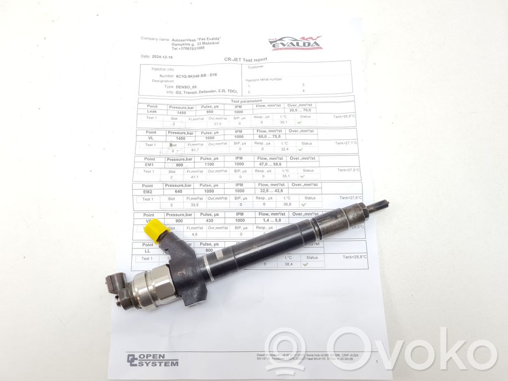 Ford Transit Inyector de combustible 