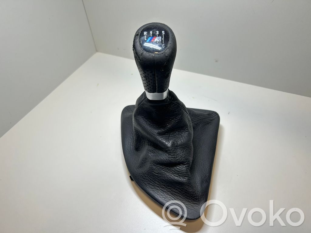 BMW 1 E82 E88 Gear lever shifter trim leather/knob 