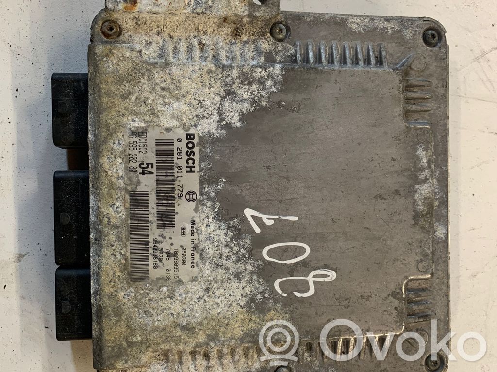 Peugeot 807 Engine control unit/module 