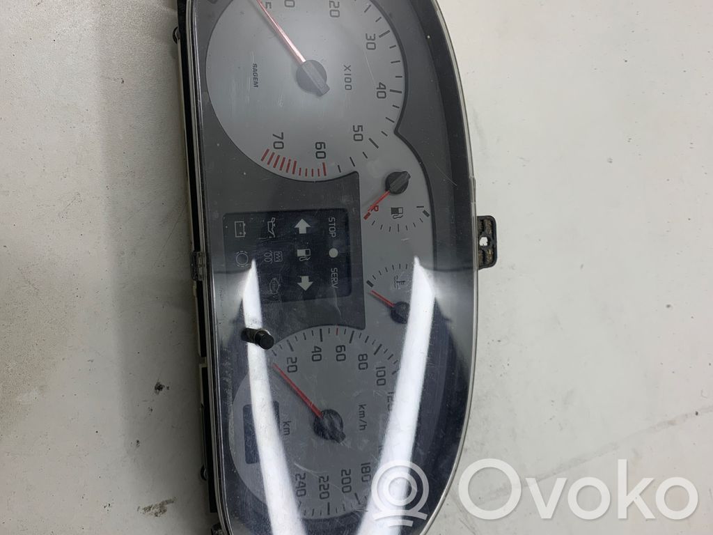 Renault Scenic I Speedometer (instrument cluster) 
