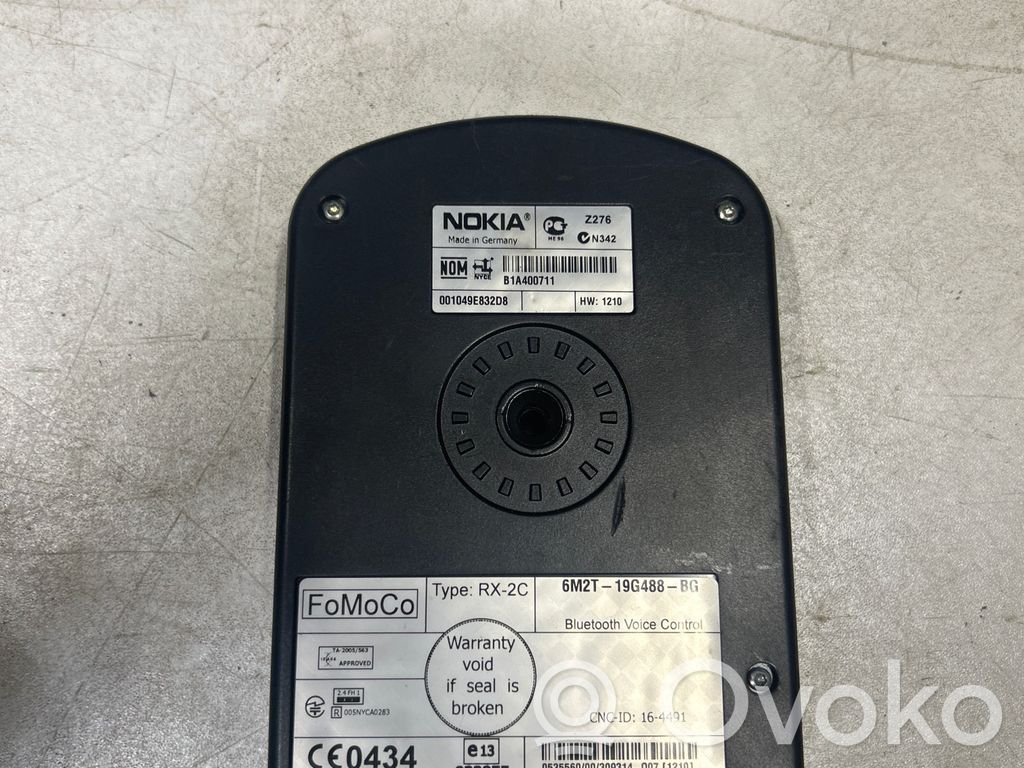 Bluetooth control unit module   6M2T19G488BG,B1A400711