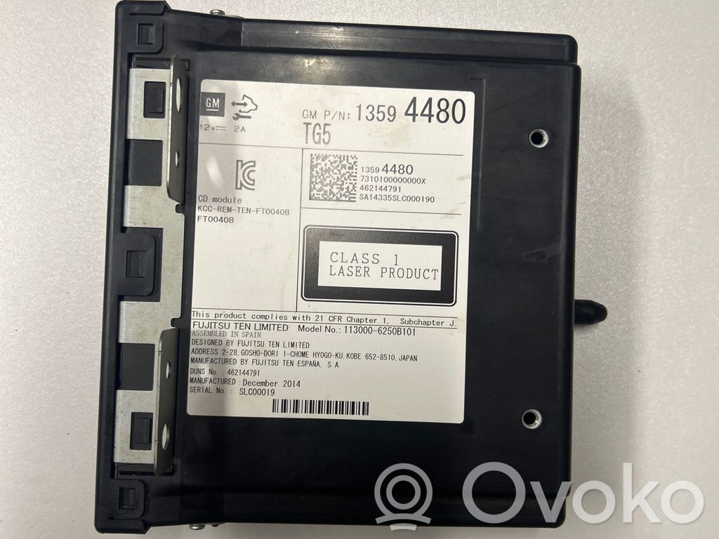 Opel Insignia A CD/DVD changer 