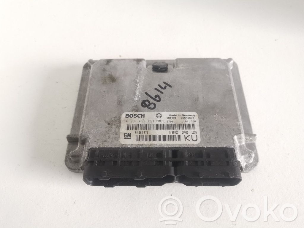 Engine control unit/module   0281001631,90508976
