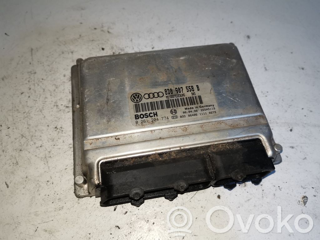 Engine control unit/module   8D0907558B,0261204774
