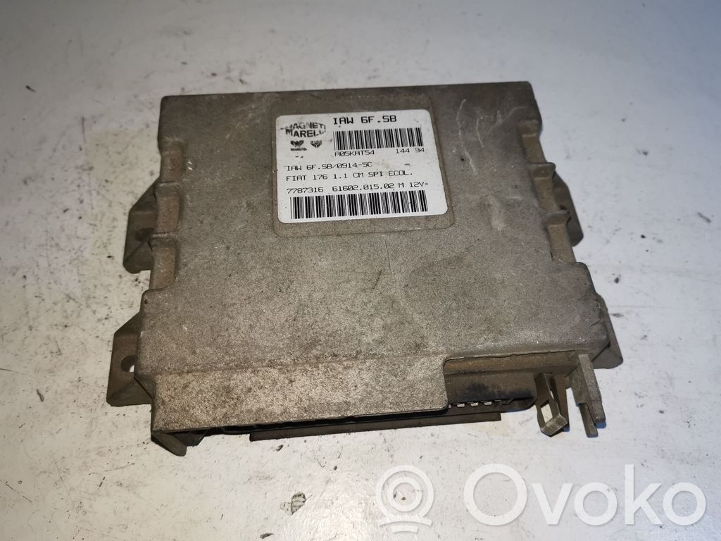 Fiat Punto (176) Engine control unit/module 