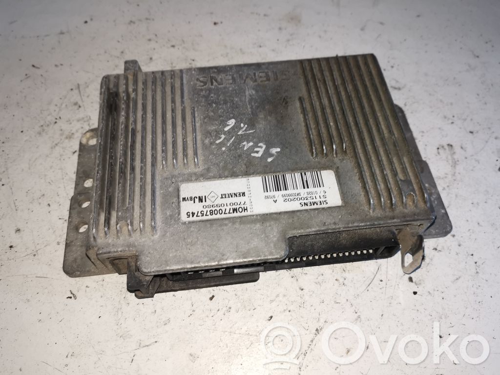 Renault Scenic I Engine control unit/module 