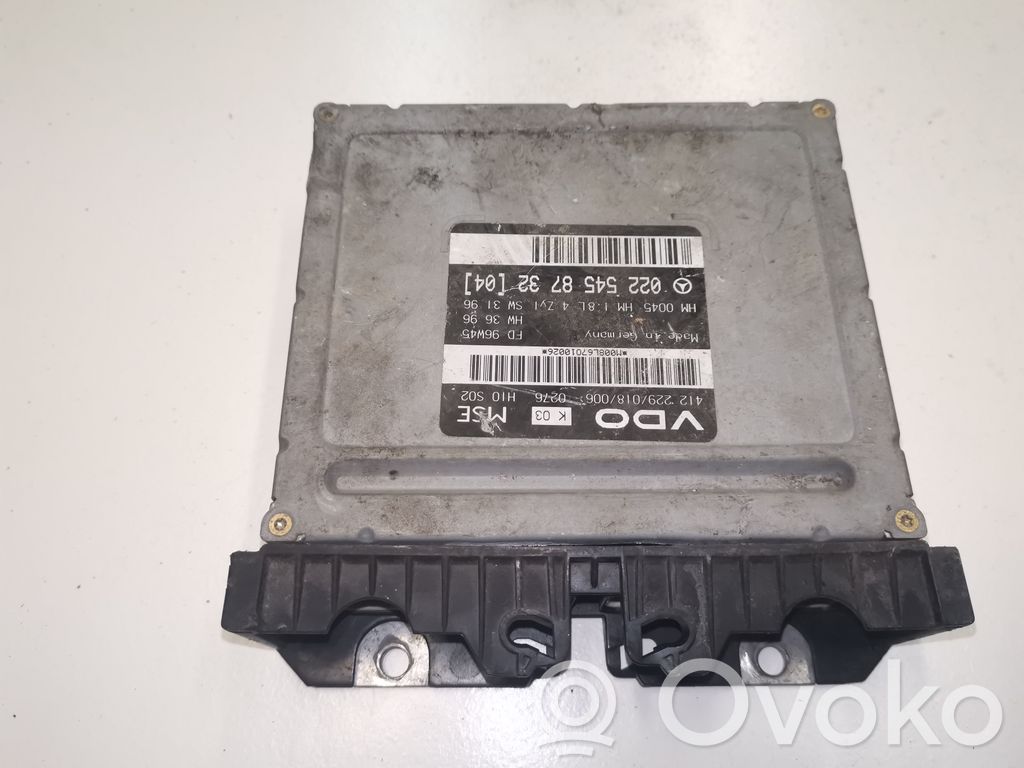 Mercedes-Benz C W202 Engine control unit/module 