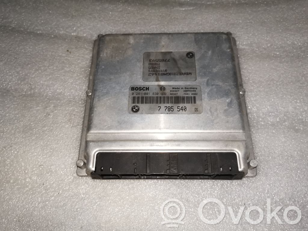 BMW 5 E39 Engine control unit/module 