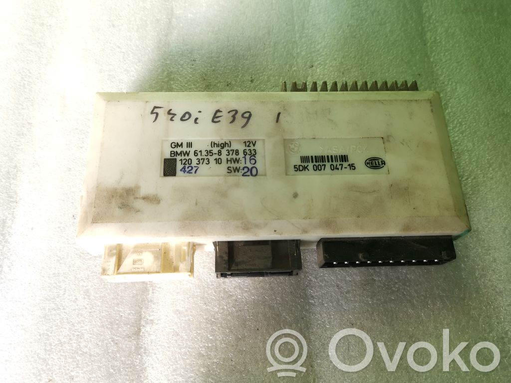 BMW 5 E39 Komforto modulis 