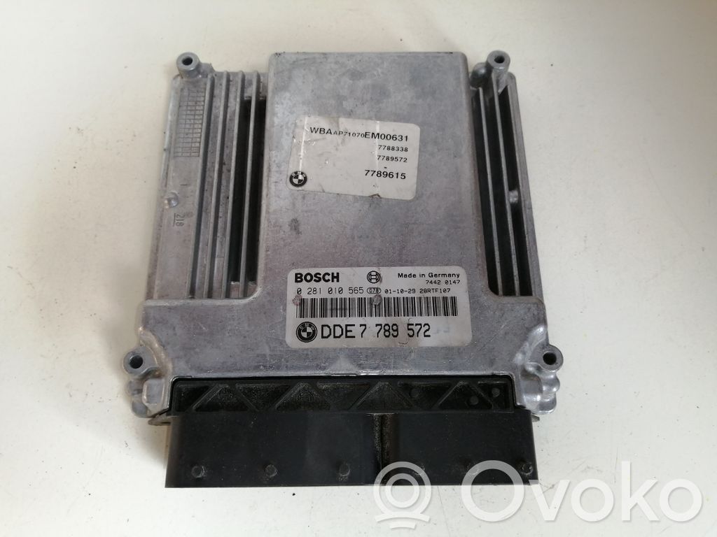 Engine control unit/module   7789572,0281010565,7789615