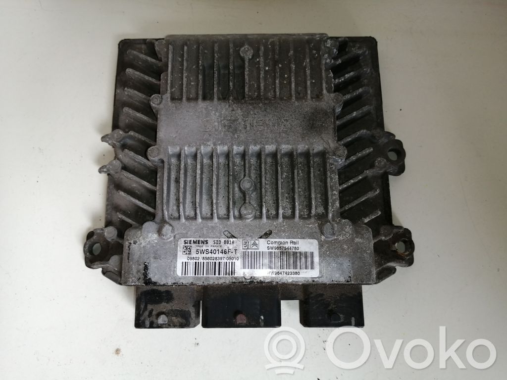 Peugeot 307 Engine control unit/module 