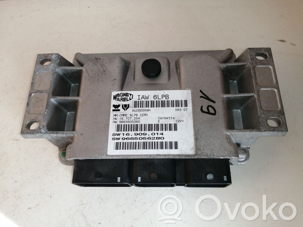 Citroen C4 Grand Picasso Engine control unit/module 