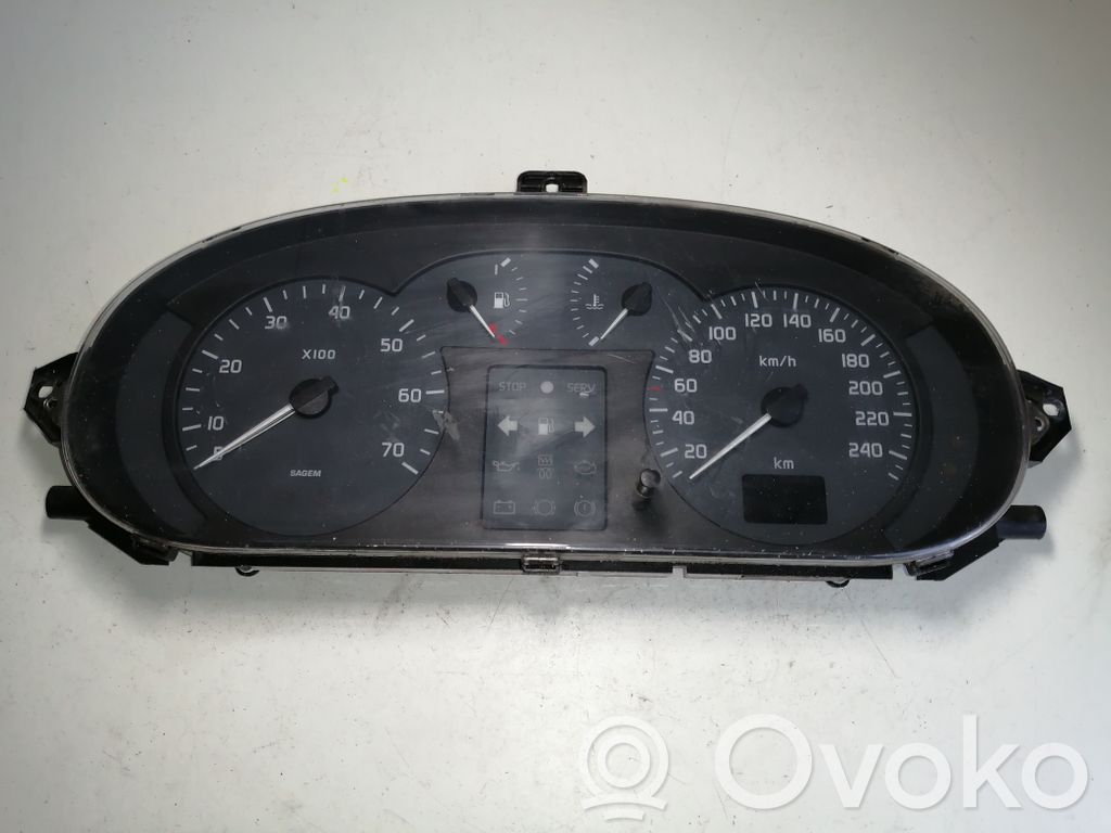Renault Scenic I Licznik / Prędkościomierz 