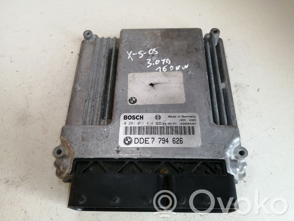 Engine control unit/module   7794626,0281011414