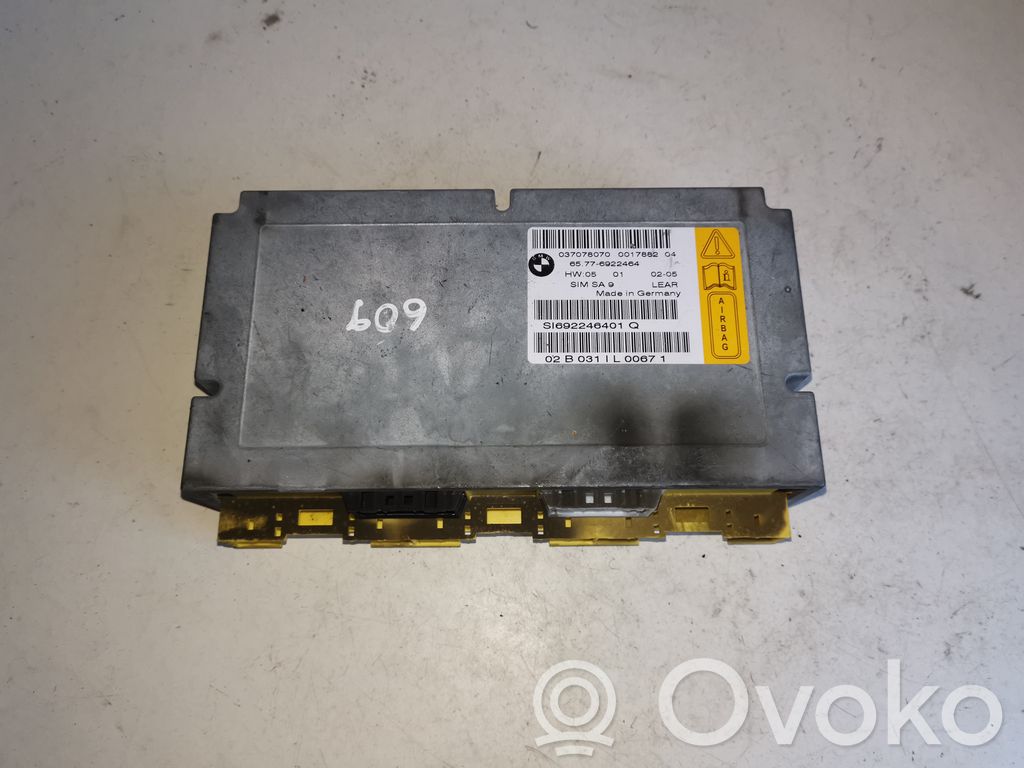 BMW 7 E65 E66 Airbag control unit/module 
