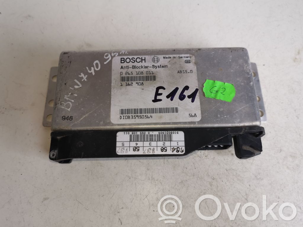 BMW 7 E38 ABS valdymo blokas 