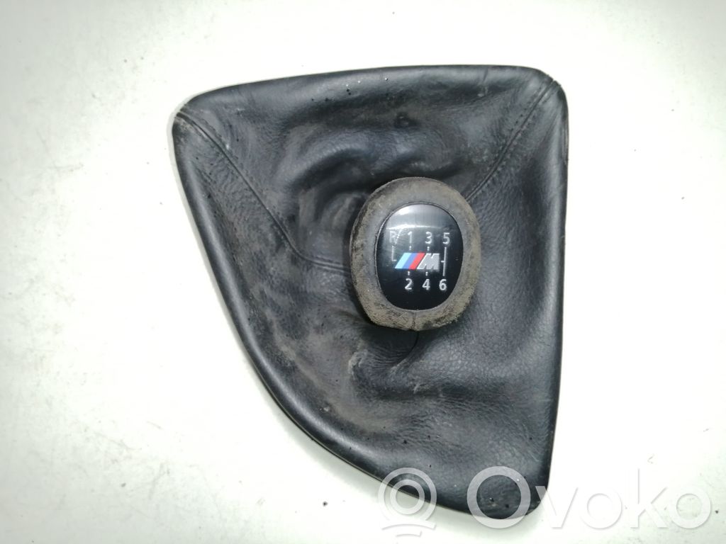 BMW 1 E81 E87 Gear lever shifter trim leather/knob 
