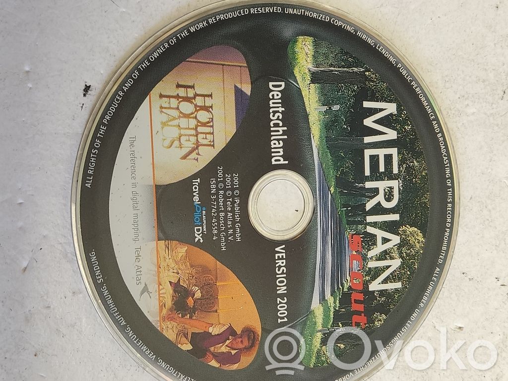 Audi A6 S6 C5 4B Mapy do nawigacji CD/DVD 