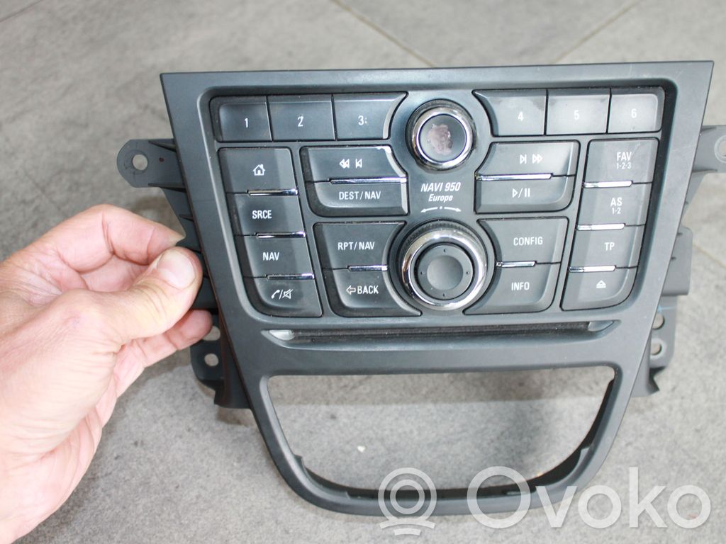 Opel Mokka Head unit multimedia control 