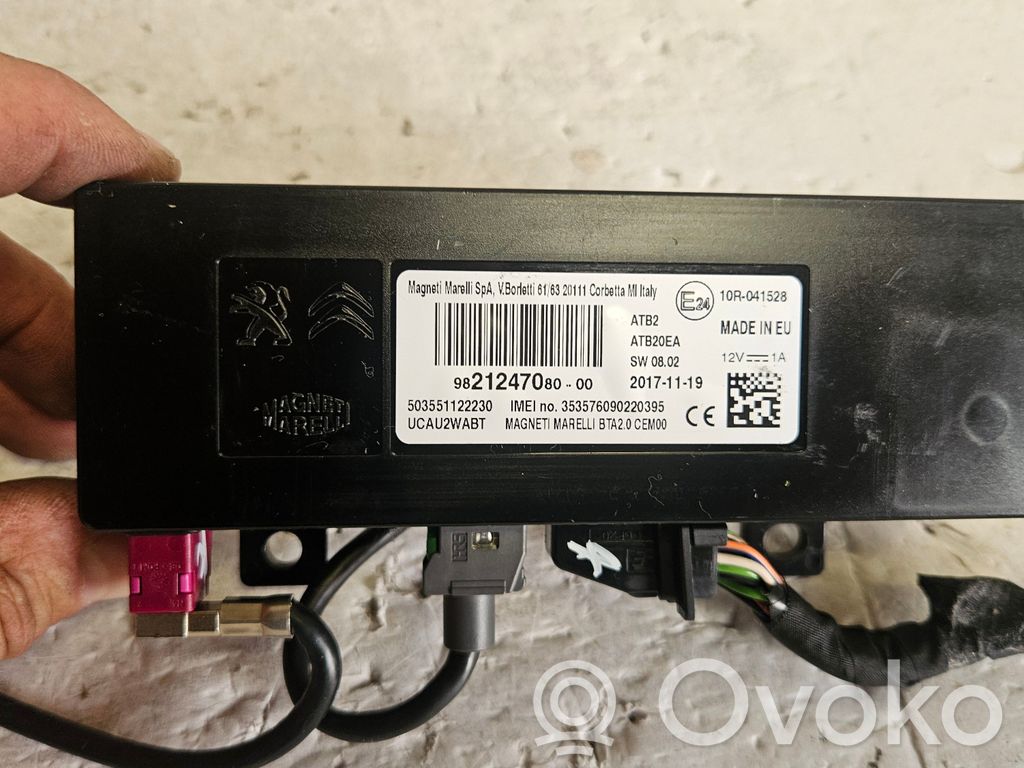 Citroen C3 Aircross Bluetooth control unit module 