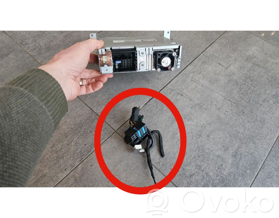 BMW 5 E60 E61 Sound system wiring loom 