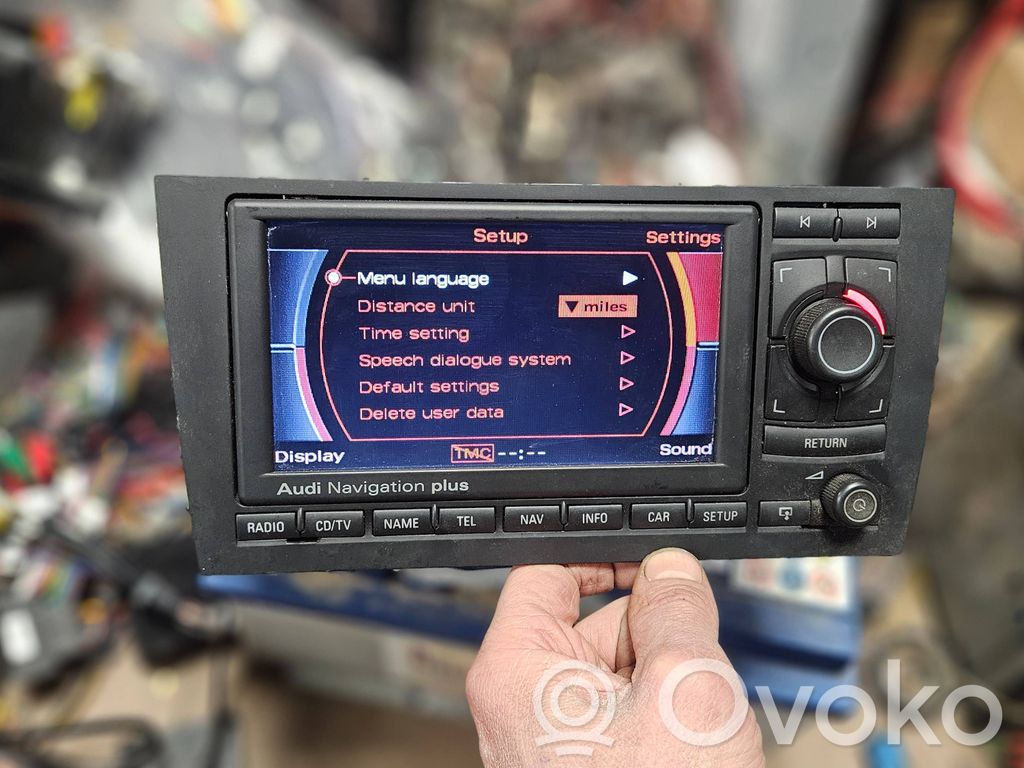 Audi A6 Allroad C5 Unitate principală radio/CD/DVD/GPS 