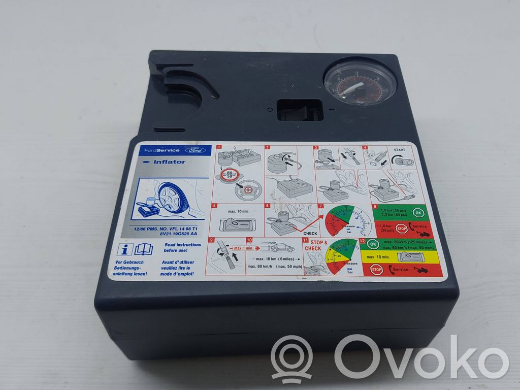Ford Fiesta Luftkompressor reifenkompressor 