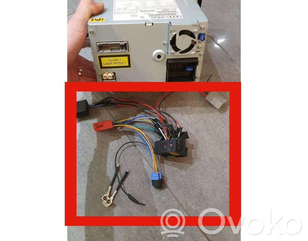 Wiązka przewodów systemu dźwiękowego   3B7035444,RNSE,8H0035192F,8P0035192H
