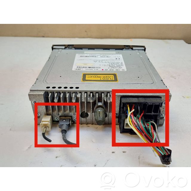 Faisceau de câbles système audio   12417662,96748368ZD