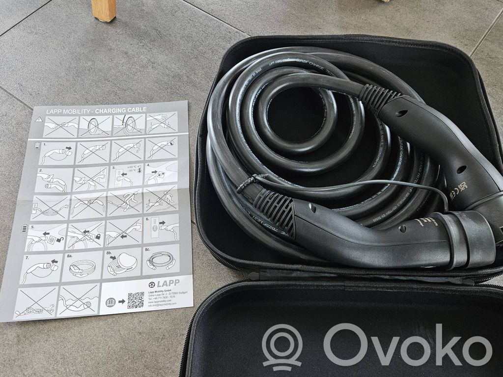 KIA EV9 Elektromobilio įkrovimo laidas 