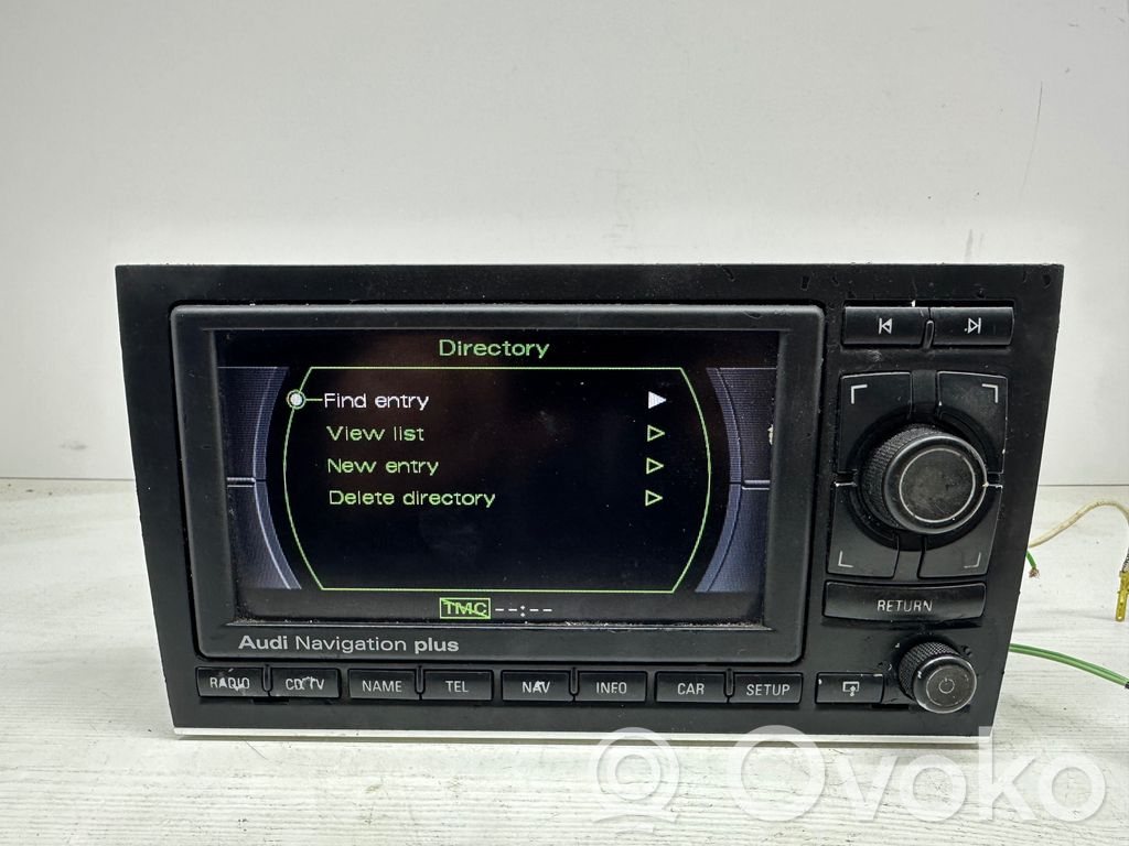 Audi A4 S4 B7 8E 8H Unité principale radio / CD / DVD / GPS 