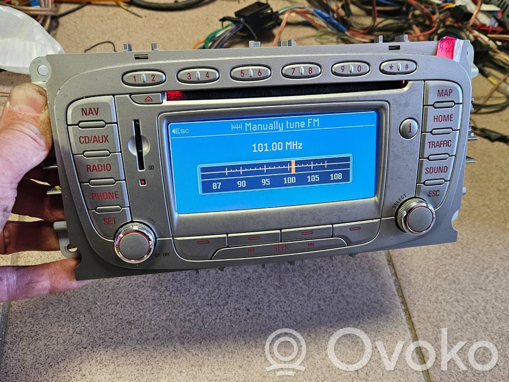 Ford S-MAX Panel / Radioodtwarzacz CD/DVD/GPS 