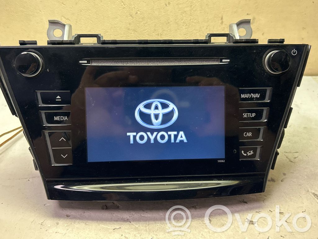 Toyota Prius+ (ZVW40) Panel / Radioodtwarzacz CD/DVD/GPS 