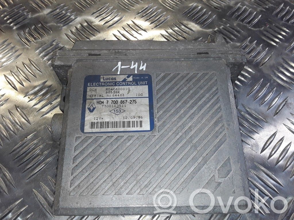 Renault Scenic I Engine control unit/module 