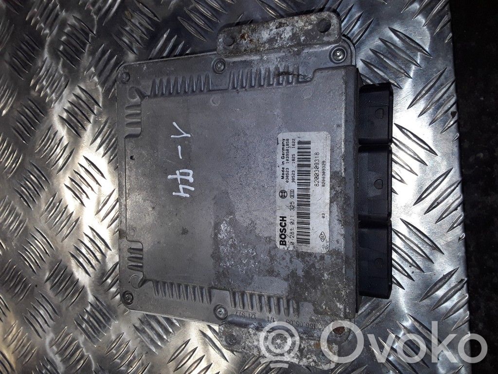 Engine control unit/module   0281011325,8200309318,8200309329