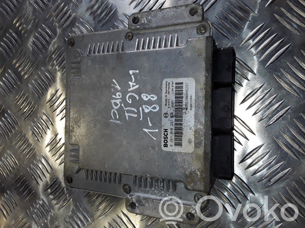 Engine control unit/module   0281010297,HOM8200048297,8200112661