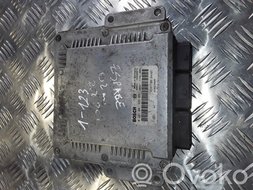Engine control unit/module   0281001999,HOM7700104407,8200239684