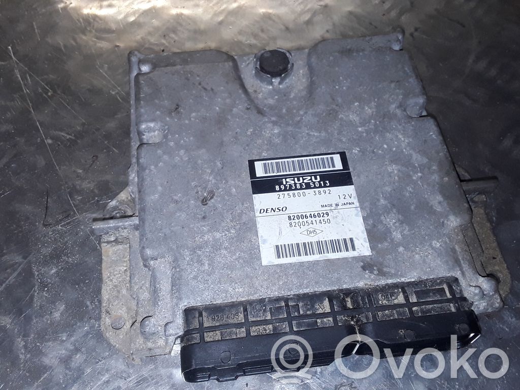 Engine control unit/module   8200646029