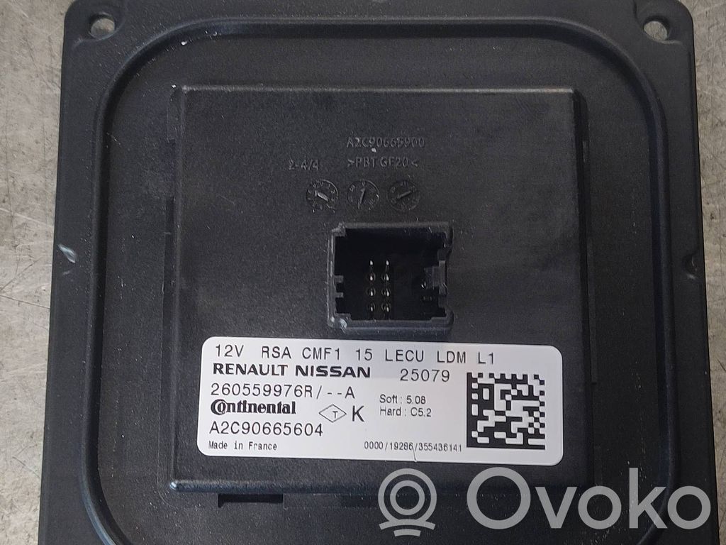 Xenon control unit/module   260559976R,A2C90665604,260559976R
