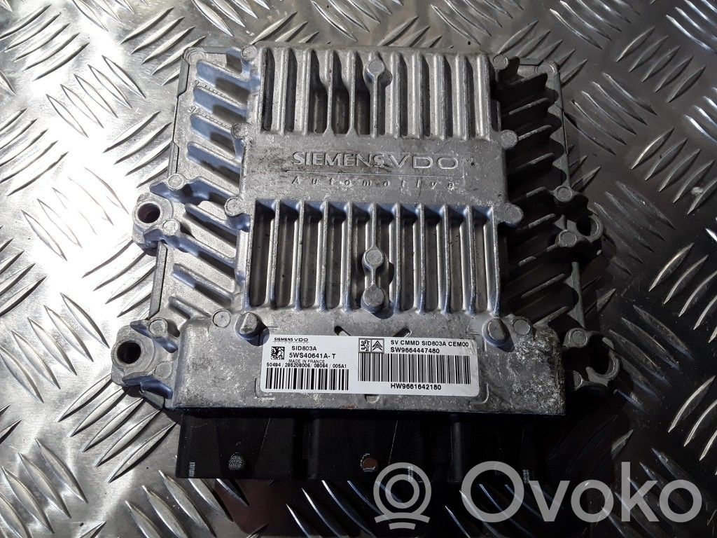 Peugeot 407 Engine control unit/module 