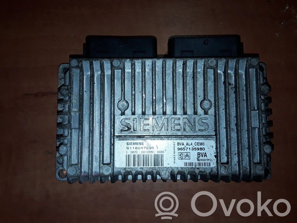 Peugeot 307 Gearbox control unit/module 