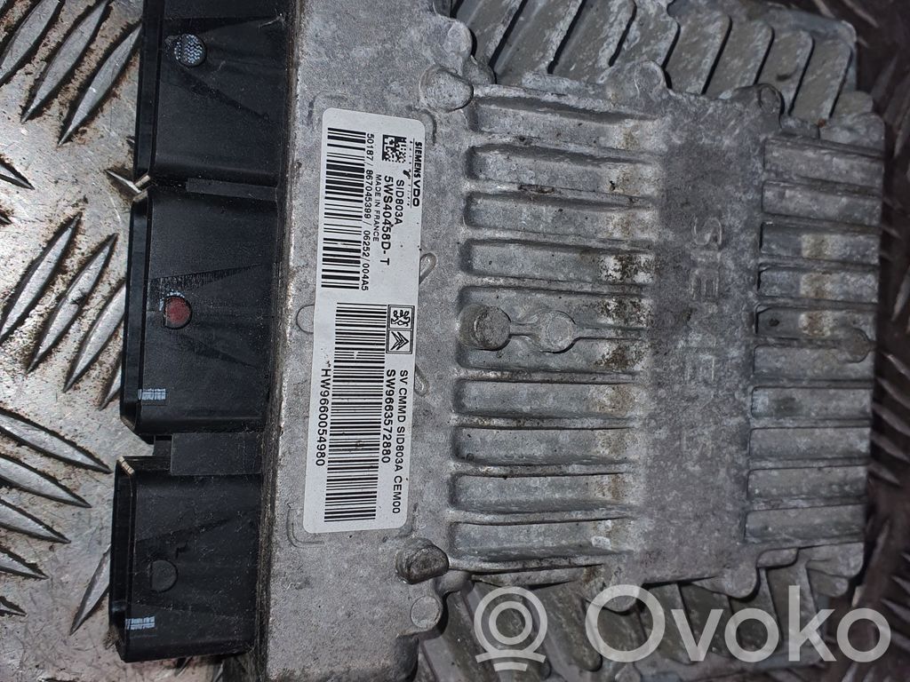 Citroen C4 I Picasso Engine control unit/module 