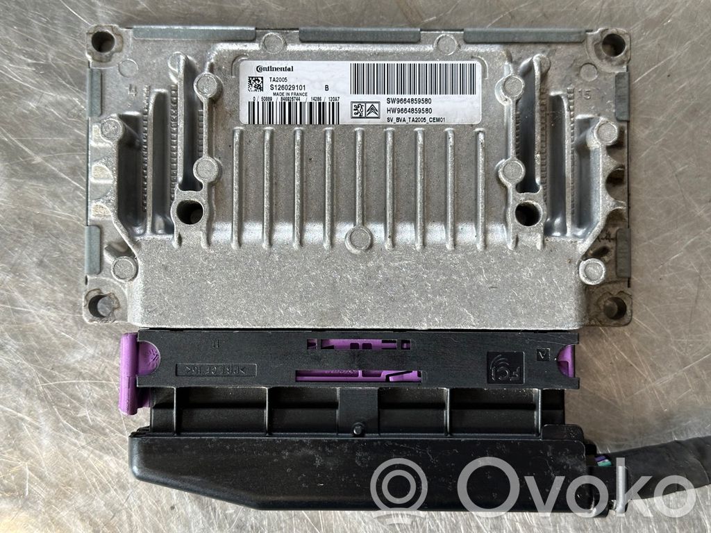 Peugeot 208 I Gearbox control unit/module 