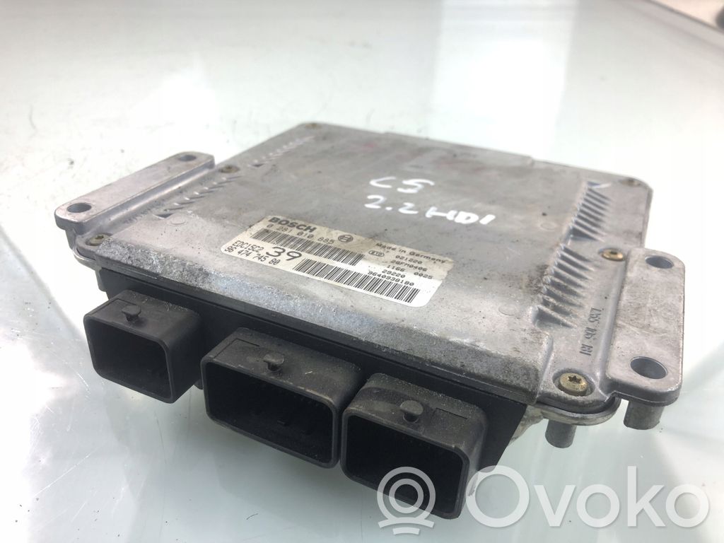 Citroen C5 Engine control unit/module 