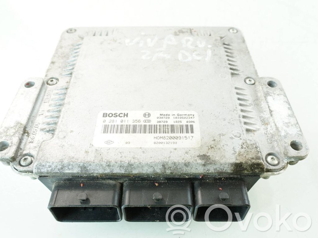 Renault Trafic II (X83) Engine control unit/module 