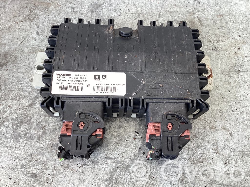Citroen C4 Grand Picasso Sterownik / Moduł zawieszenia pneumatycznego 