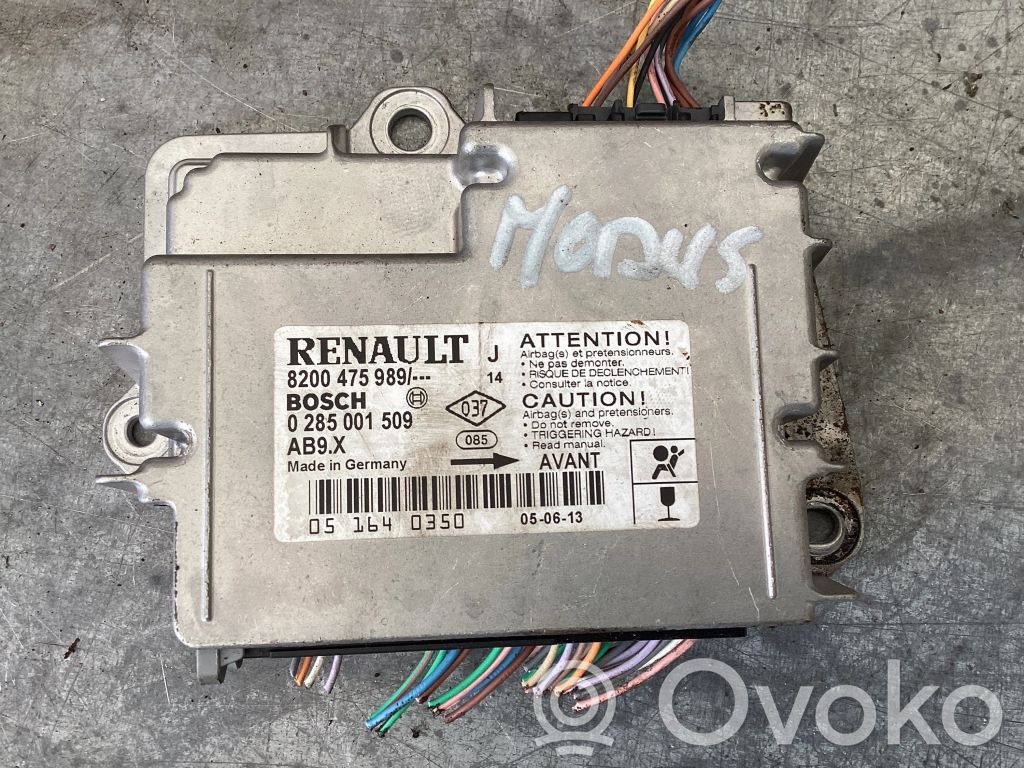 Renault Modus Airbag control unit/module 