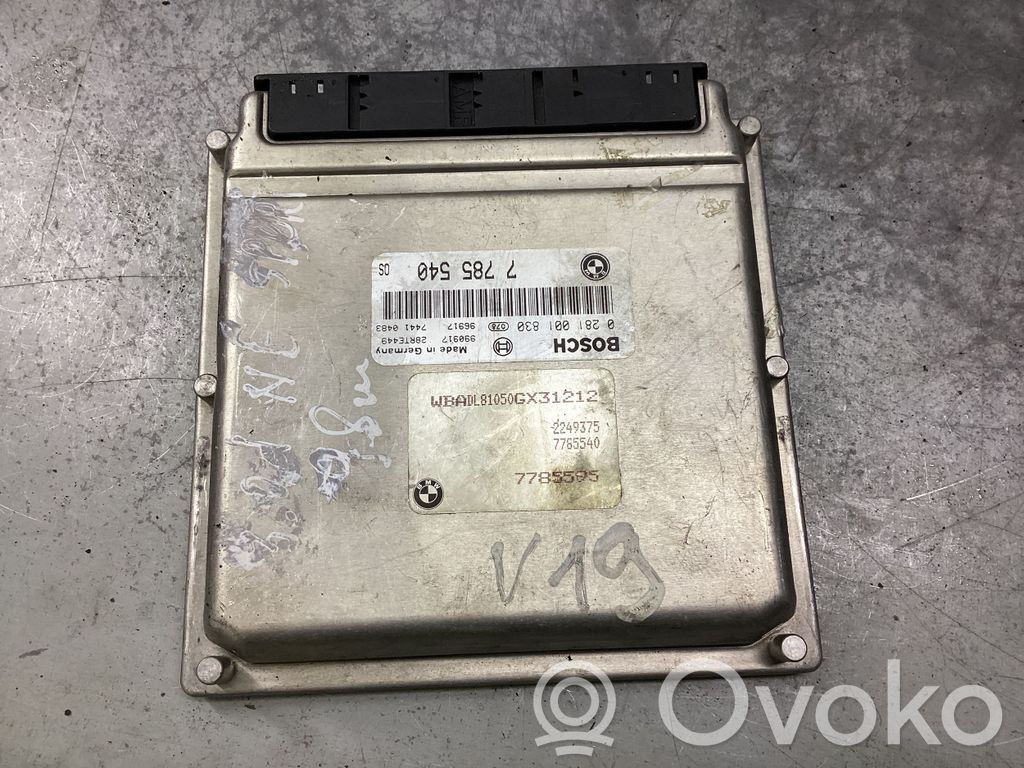 BMW 5 E39 Sterownik / Moduł ECU 